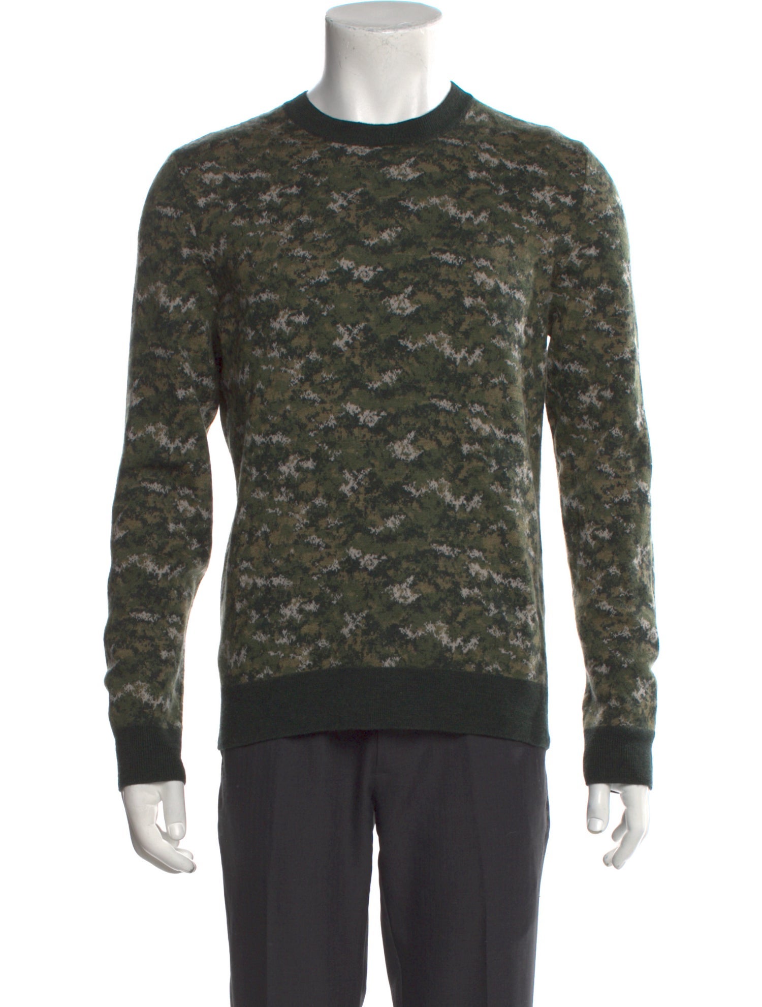 A.P.C. Virgin Wool Printed Pullover