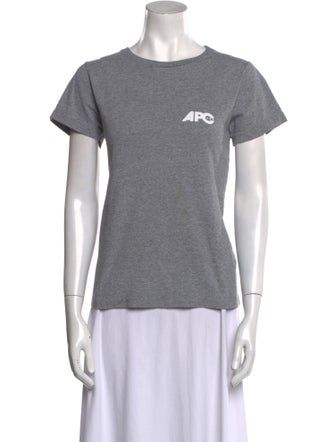 A.P.C. Graphic Print Crew Neck T-Shirt