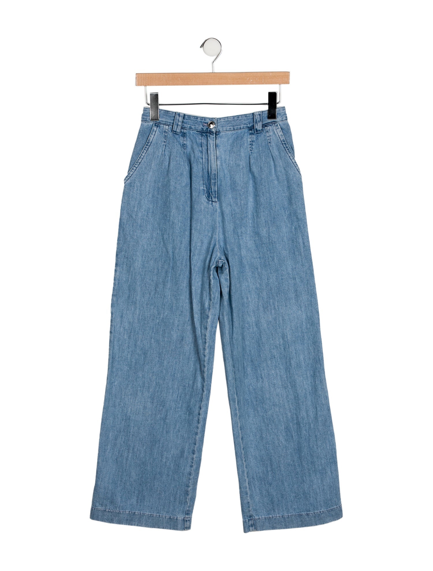 A.P.C. High-Rise Wide Leg Jeans