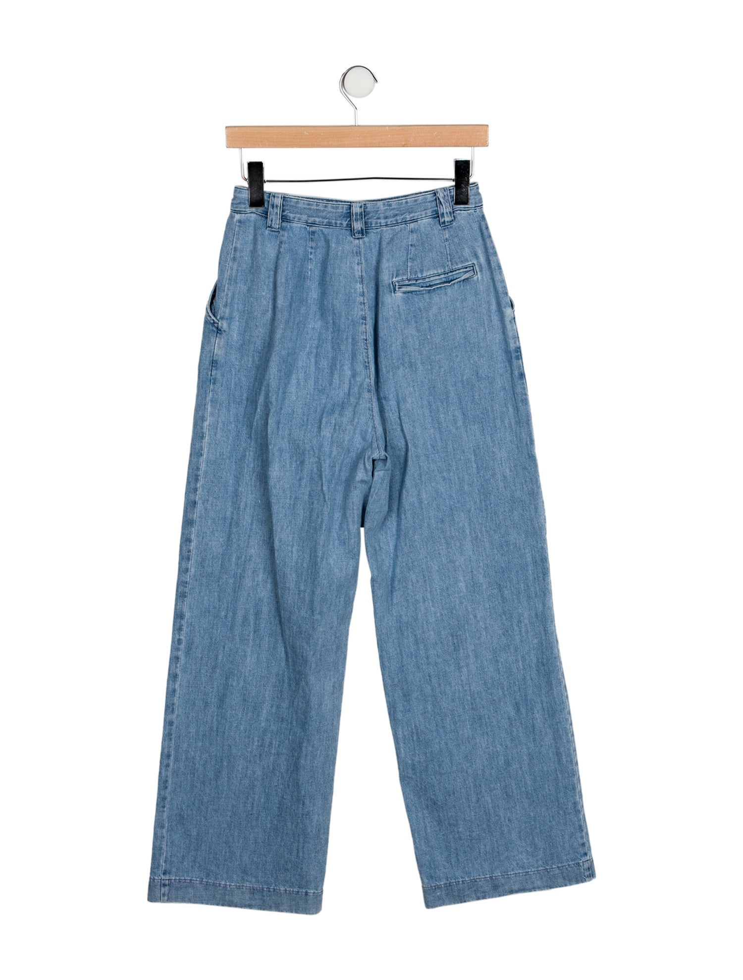 A.P.C. High-Rise Wide Leg Jeans