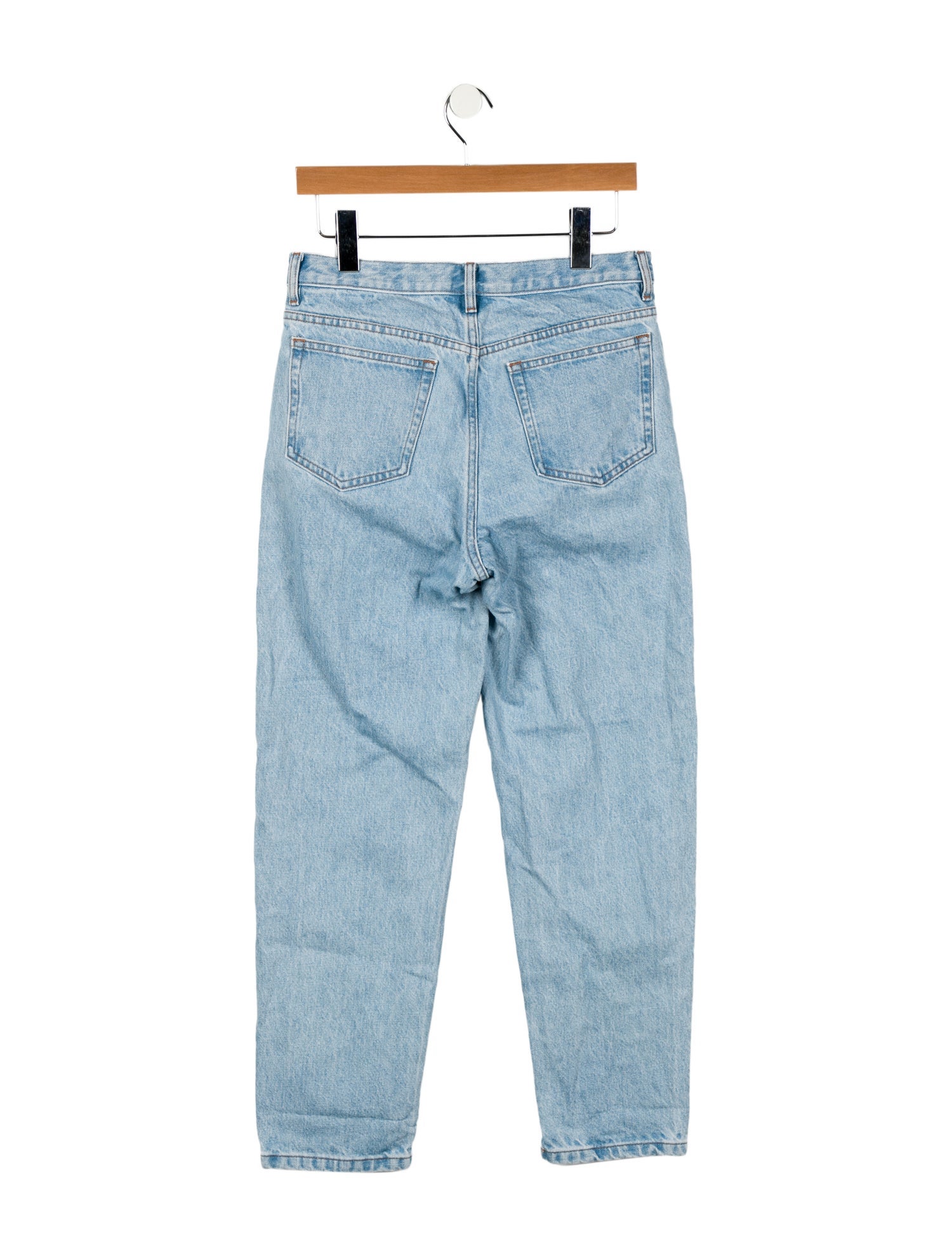 A.P.C. High-Rise Straight Leg Jeans