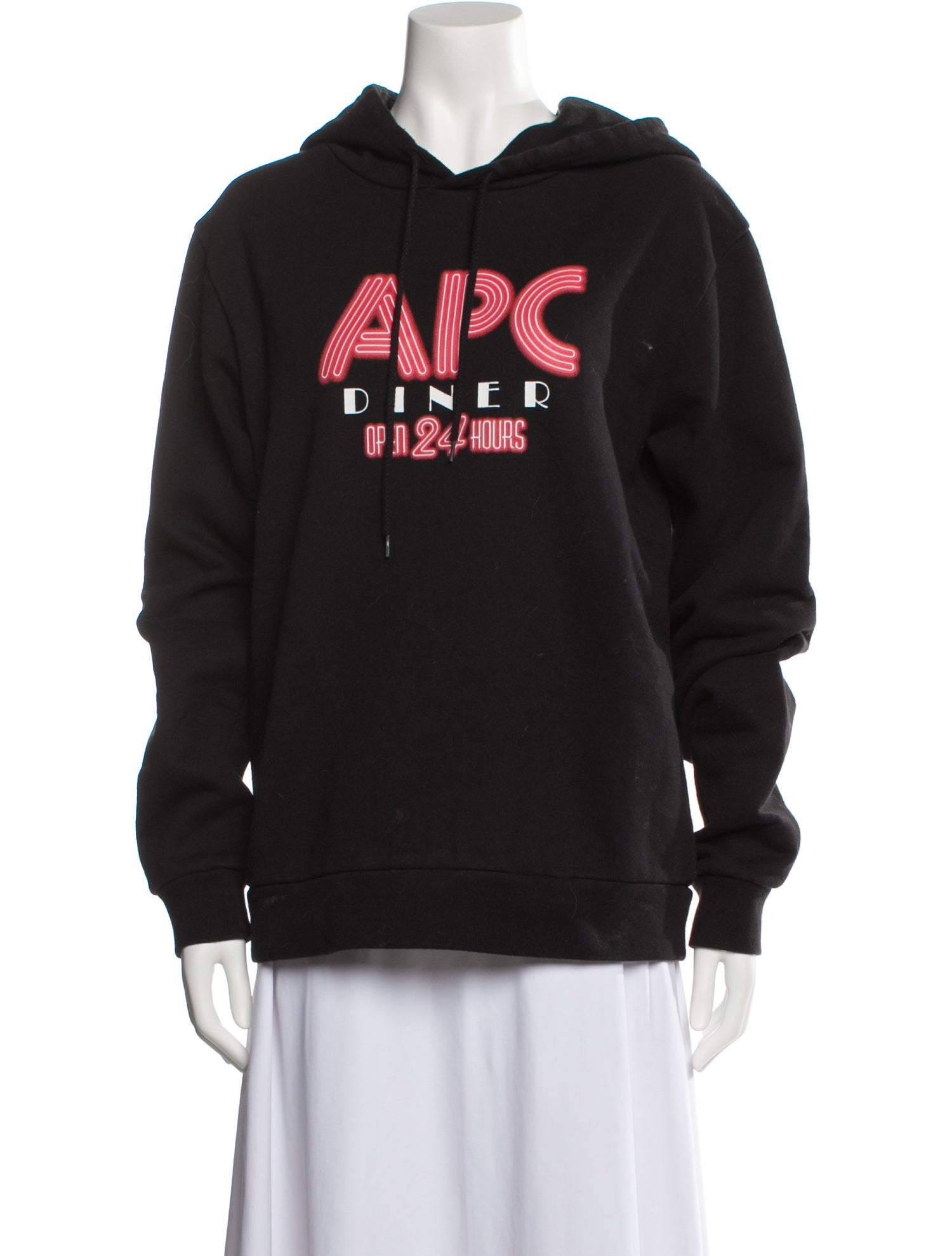 A.P.C. Graphic Print Crew Neck Sweatshirt