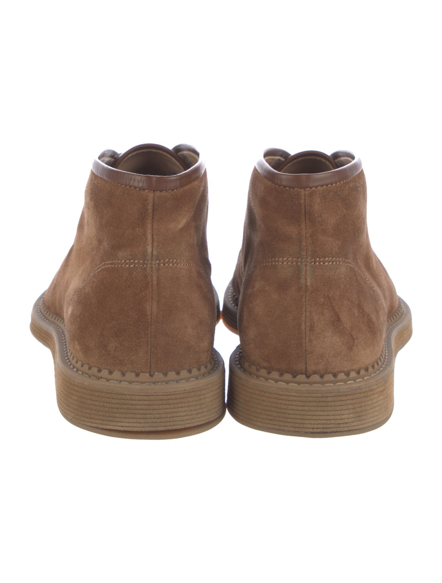 A.P.C. Suede Lace-Up Boots