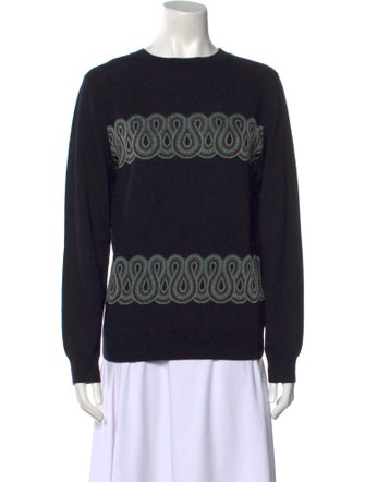 A.P.C. Wool Graphic Print Sweater