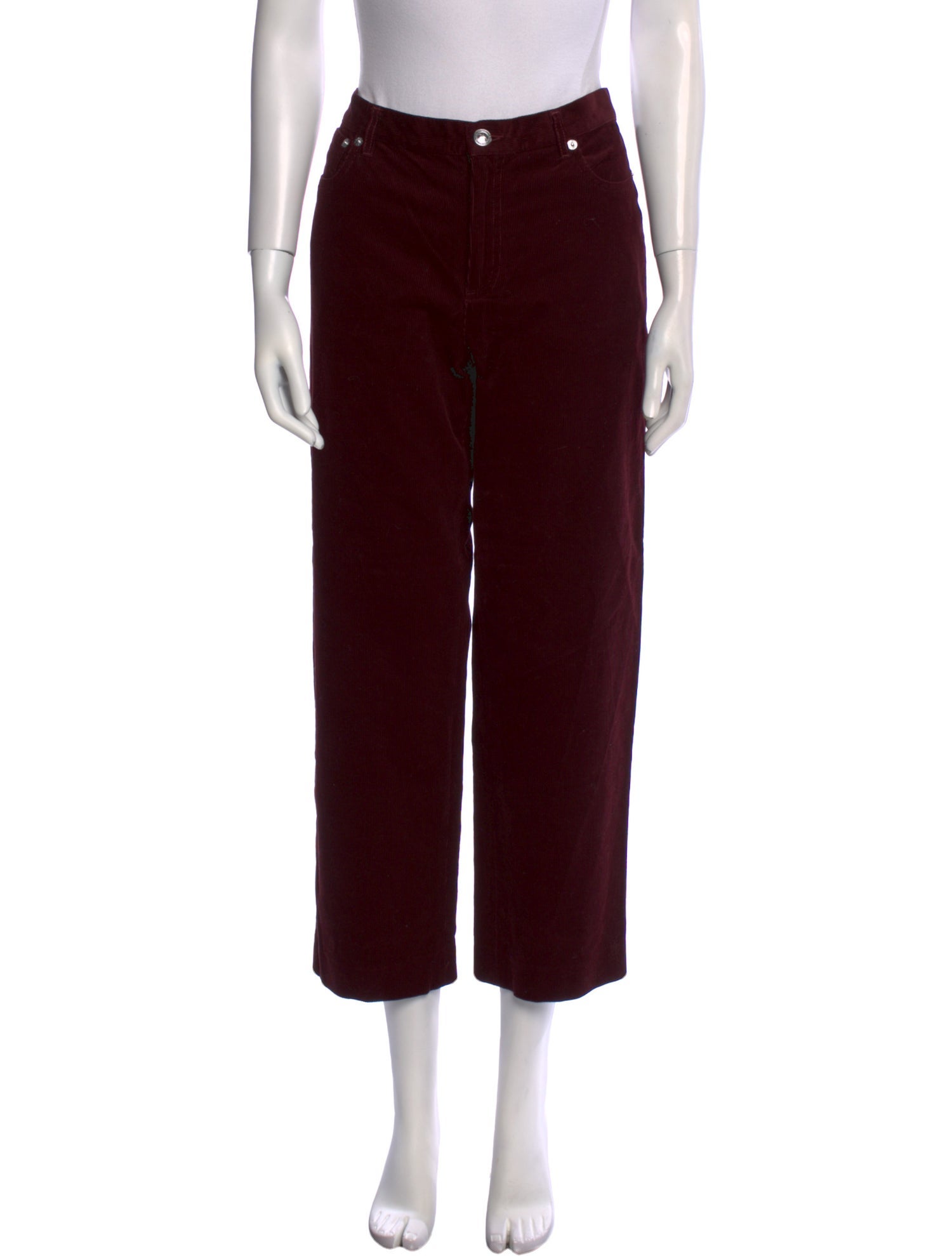 A.P.C. Mid-Rise Wide Leg Jeans