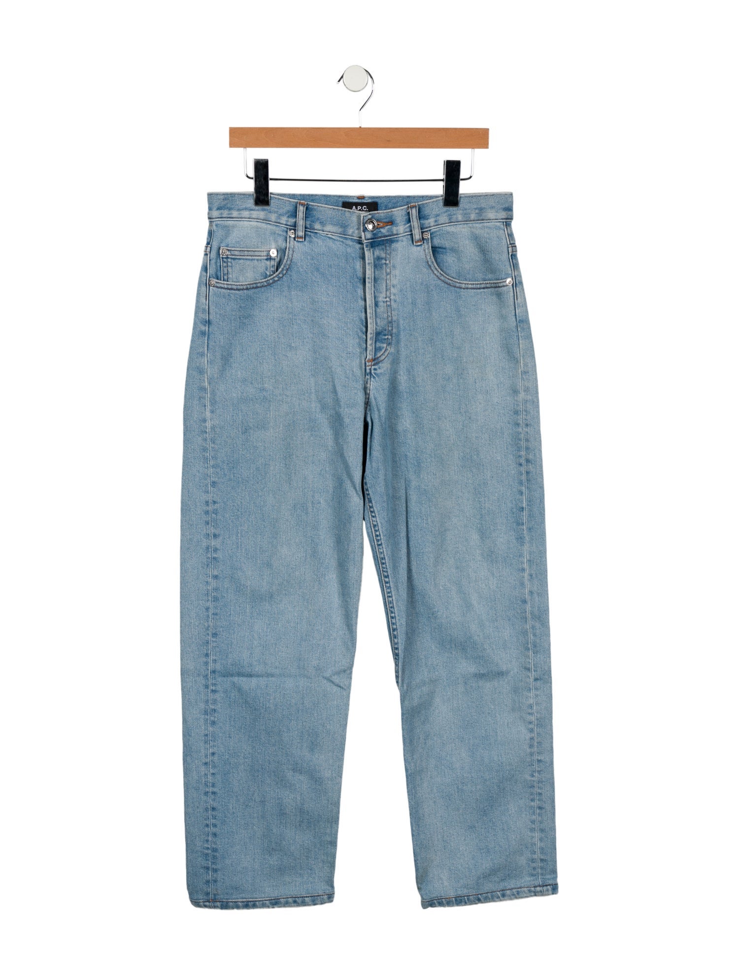 A.P.C. High-Rise Wide Leg Jeans