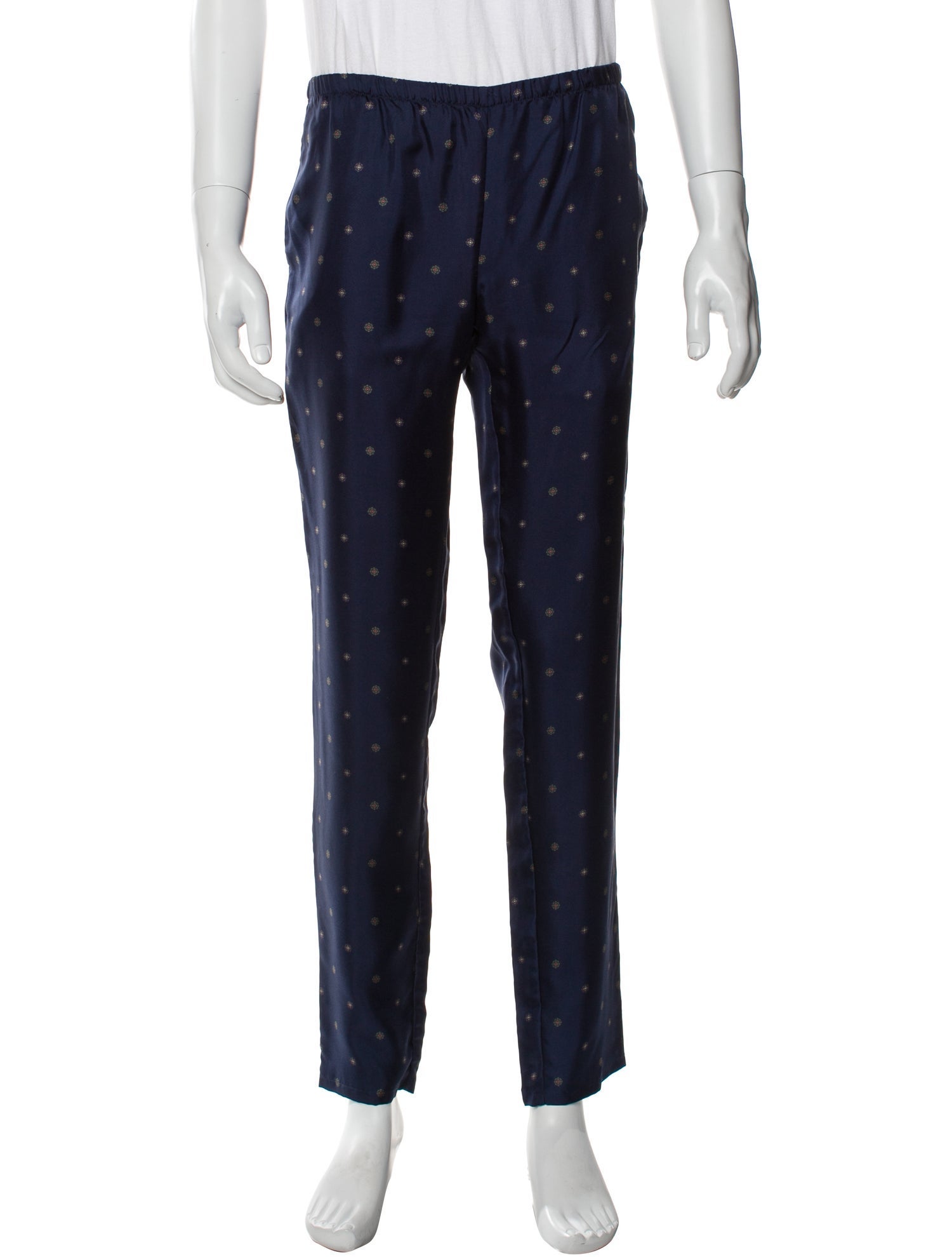 A.P.C. Silk Printed Pajama Bottoms