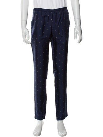 A.P.C. Silk Printed Pajama Bottoms