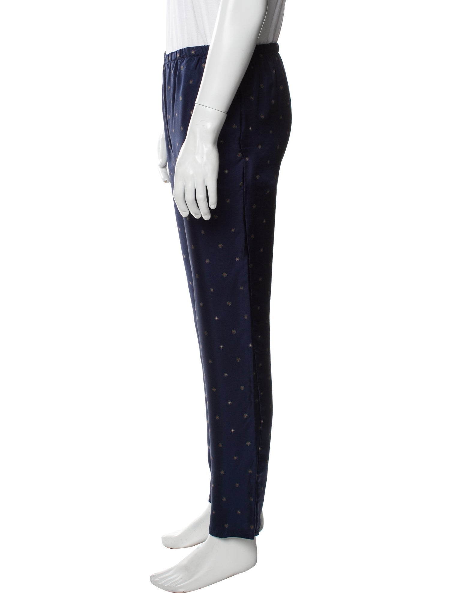 A.P.C. Silk Printed Pajama Bottoms