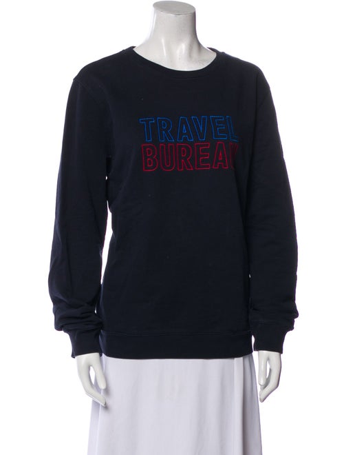 A.P.C. Graphic Print Crew Neck Sweatshirt