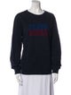 A.P.C. Graphic Print Crew Neck Sweatshirt