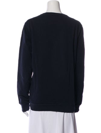 A.P.C. Graphic Print Crew Neck Sweatshirt