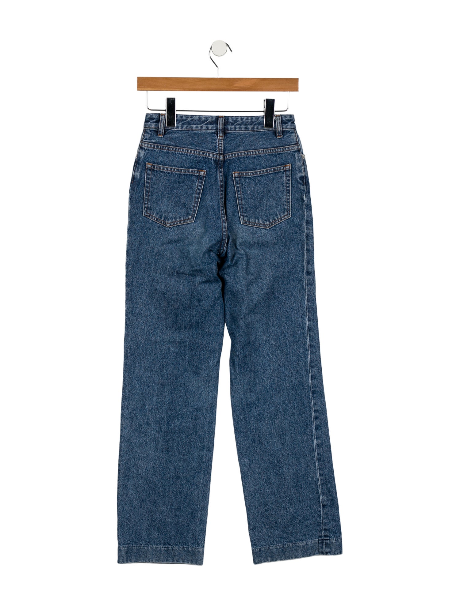 A.P.C. Mid-Rise Wide Leg Jeans