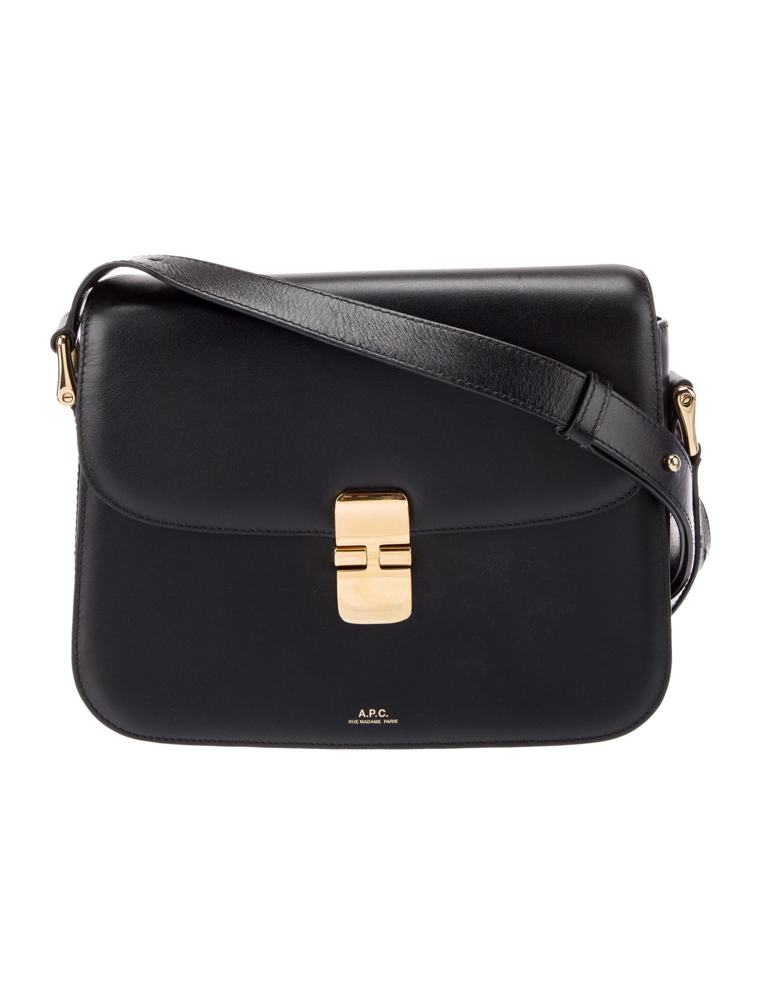 A.P.C. Leather Crossbody Bag