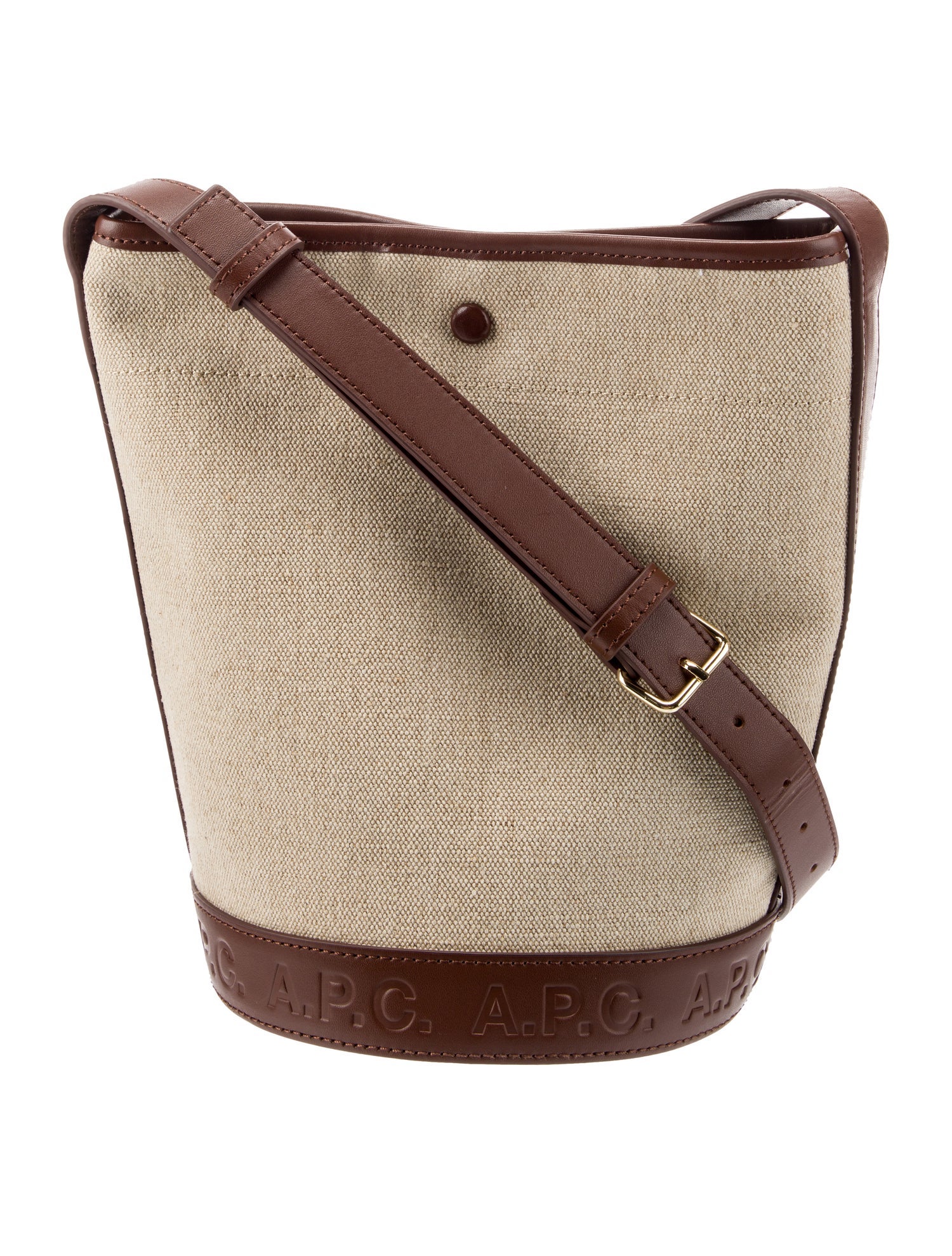 A.P.C. Canvas Bucket Bag