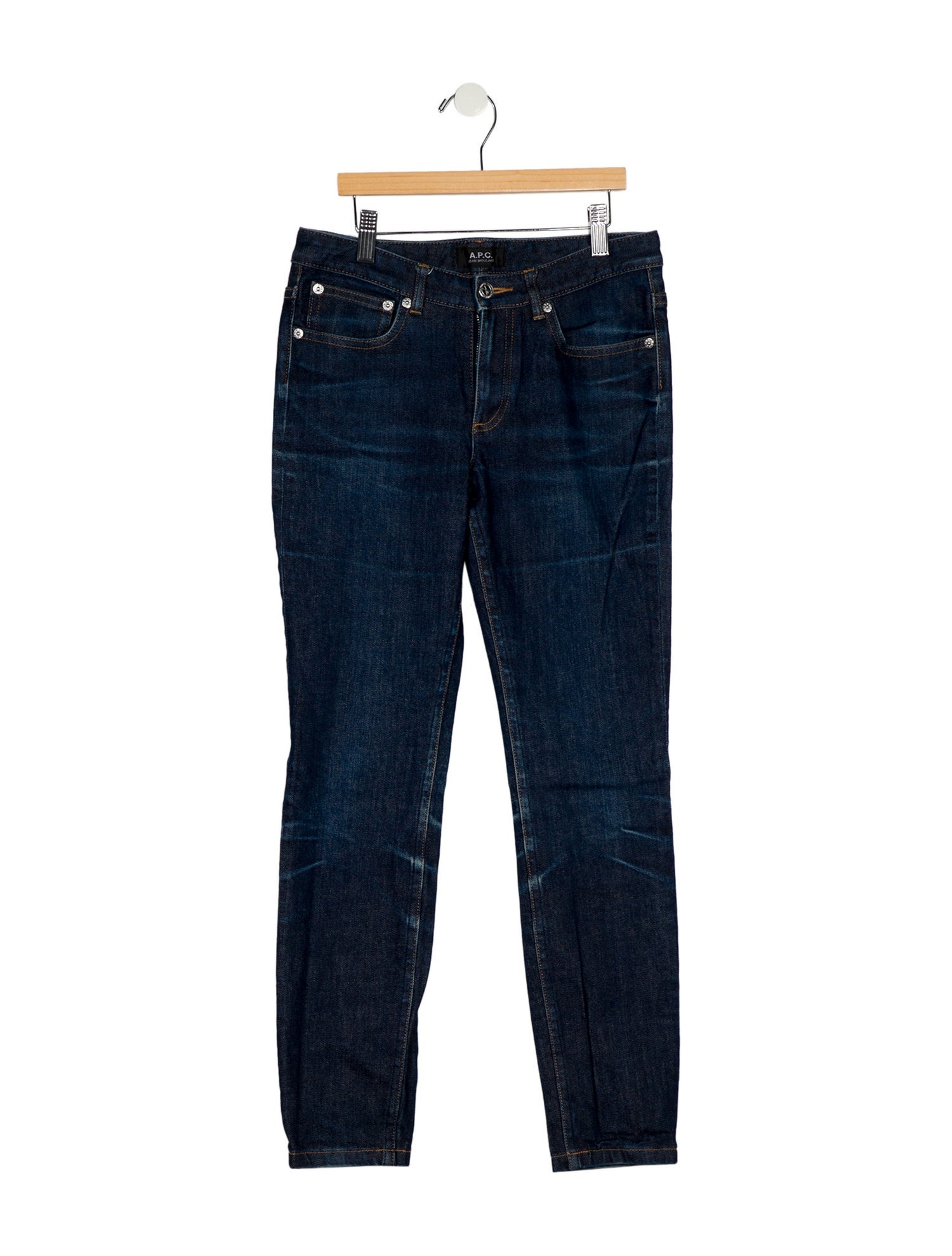 A.P.C. Mid-Rise Skinny Leg Jeans