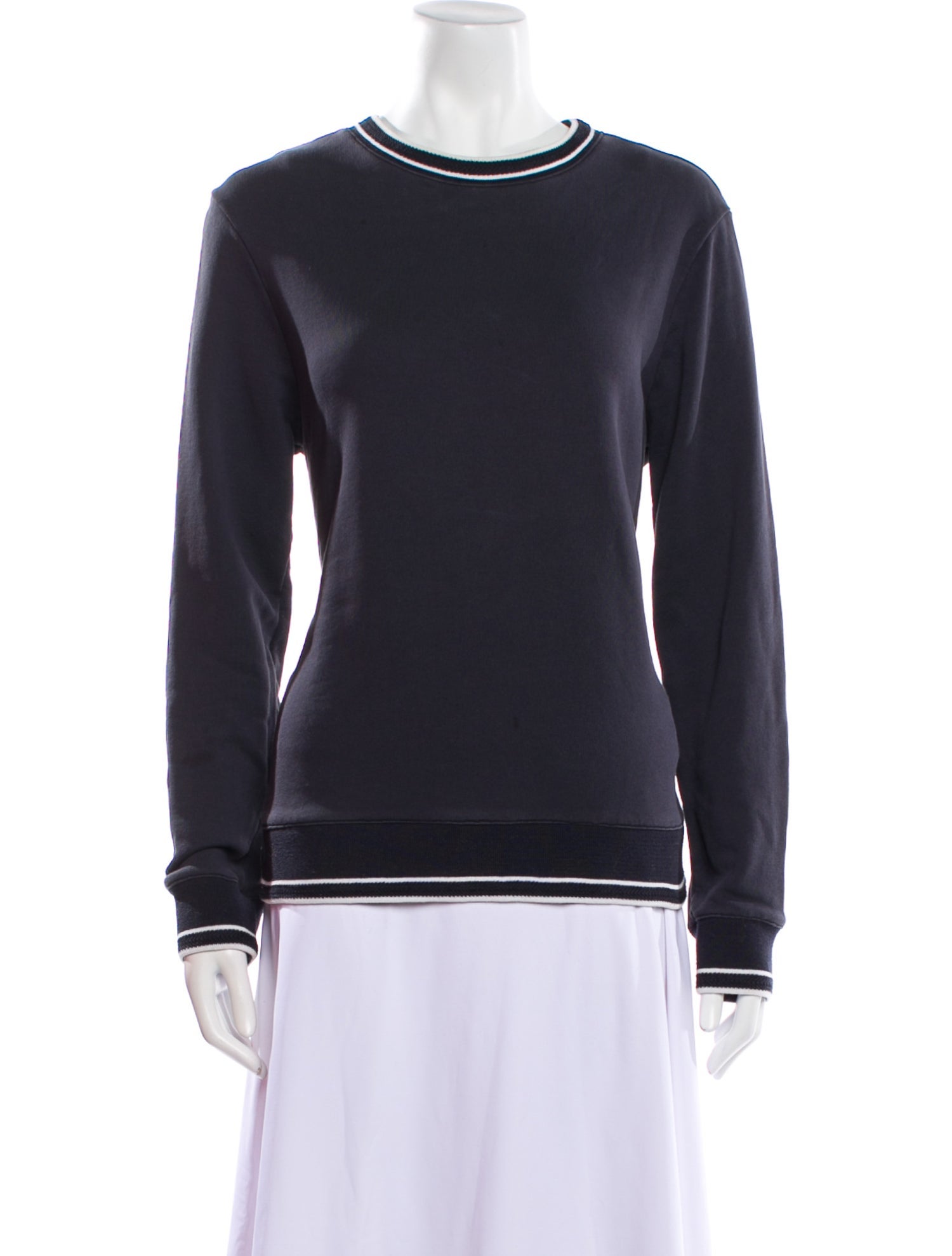 A.P.C. Crew Neck Long Sleeve Sweatshirt