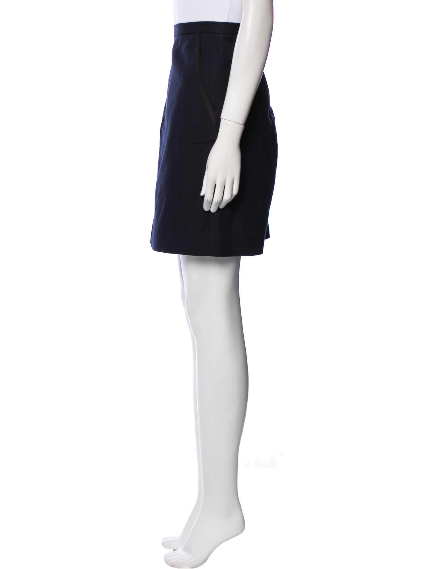 A.P.C. Linen Mini Skirt