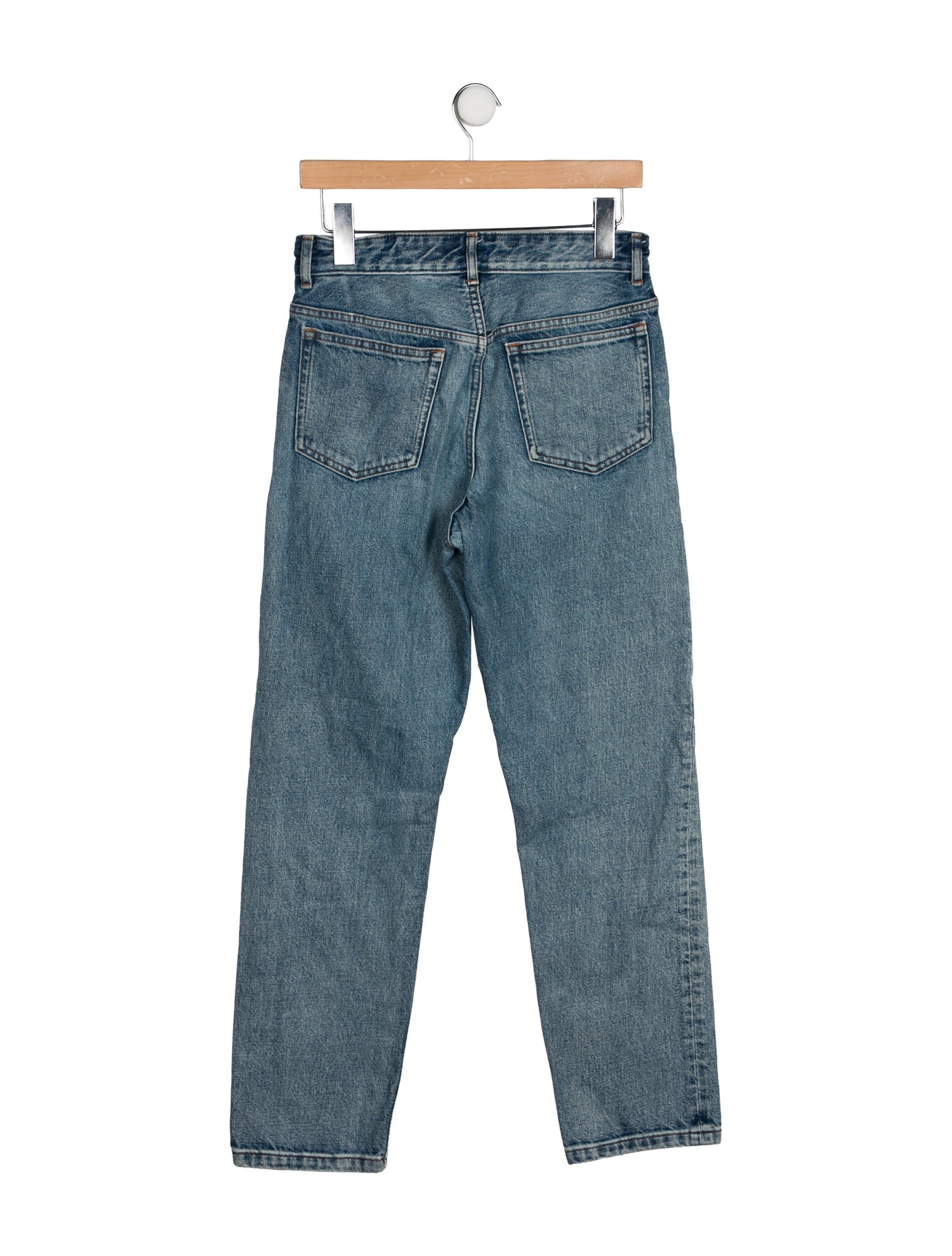 A.P.C. Mid-Rise Straight Leg Jeans