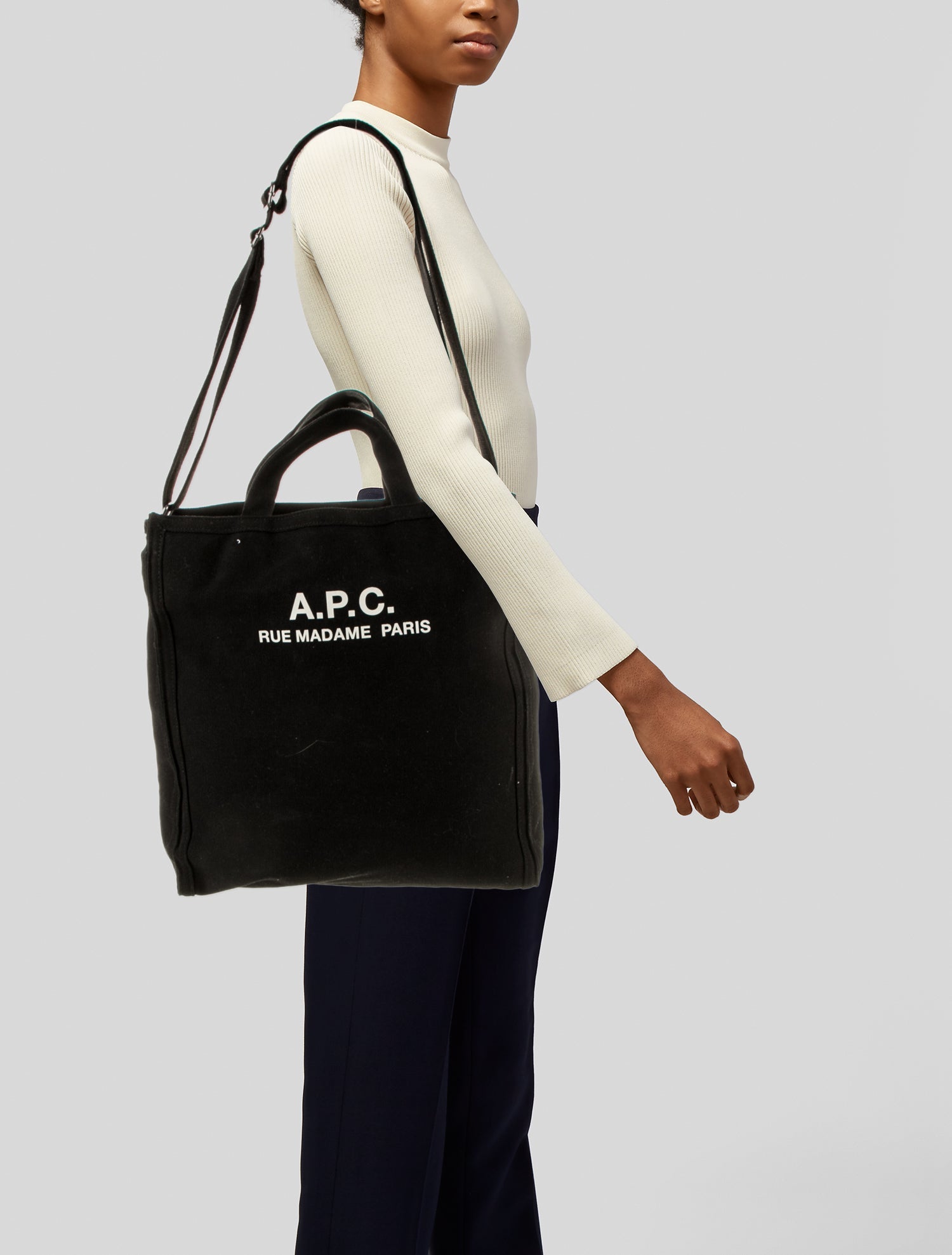A.P.C. Canvas Top Handle Bag
