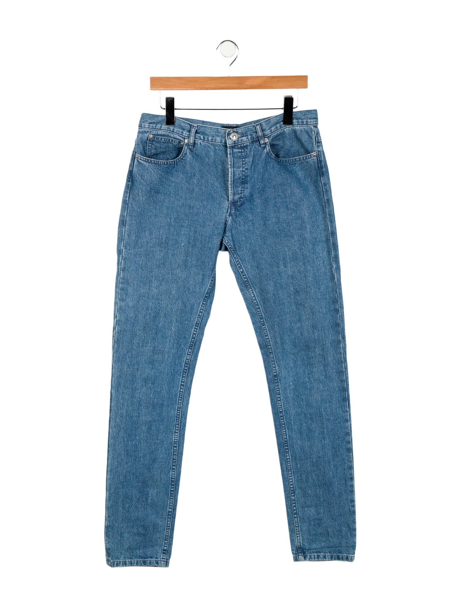 A.P.C. Mid-Rise Straight Leg Jeans