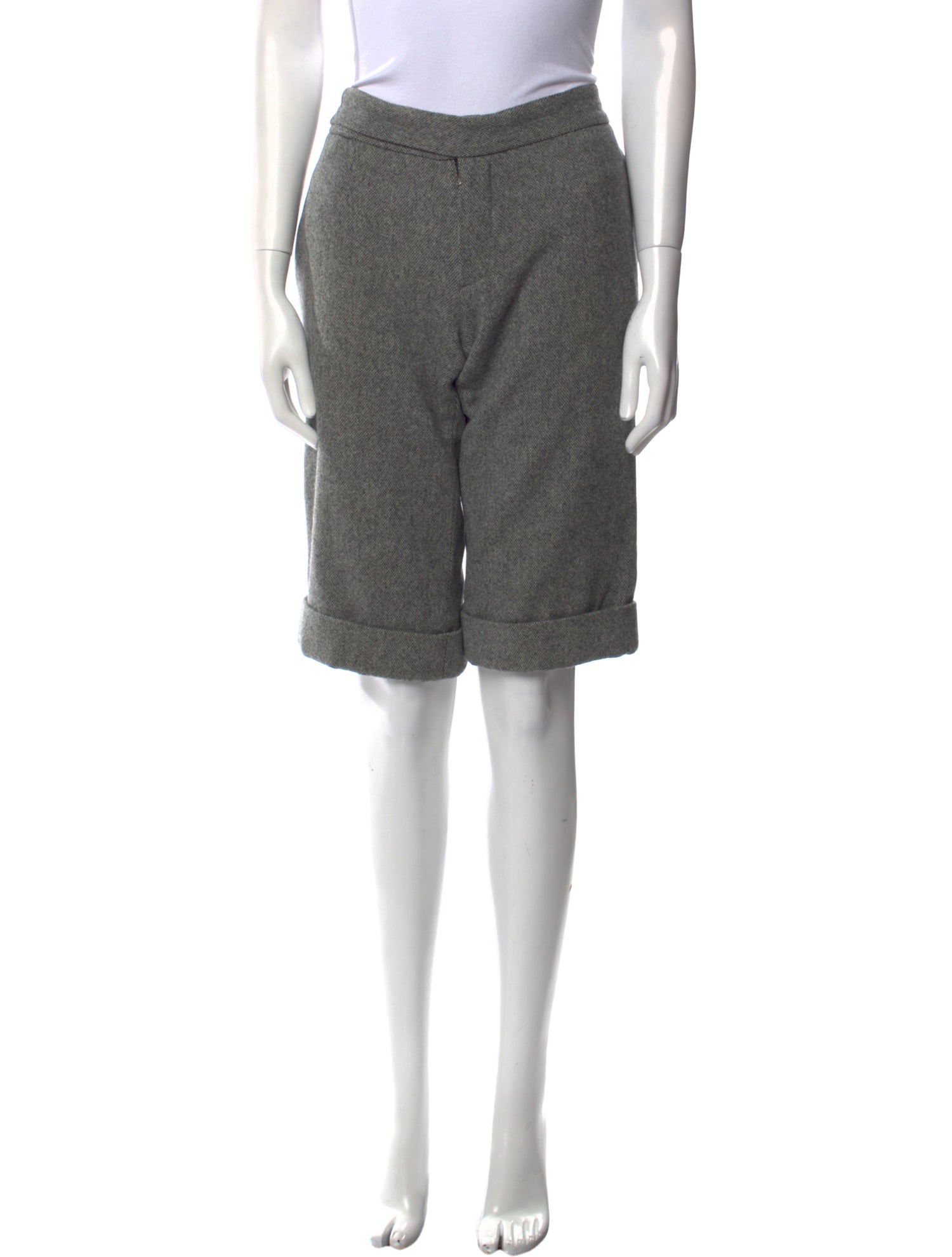 A.P.C. Wool Knee-Length Shorts