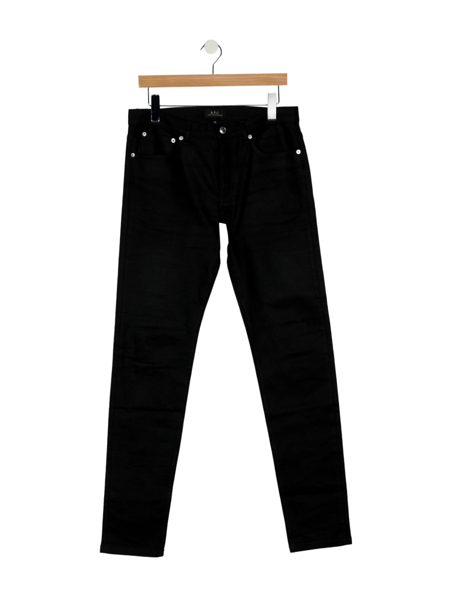 A.P.C. Mid-Rise Straight Leg Jeans