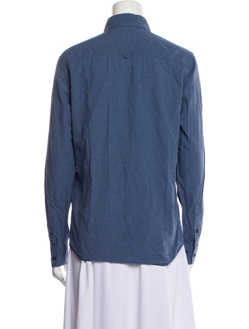 A.P.C. Long Sleeve Button-Up Top
