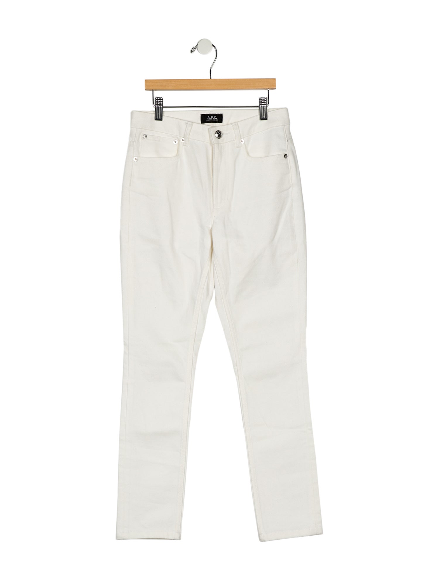 A.P.C. Mid-Rise Straight Leg Jeans