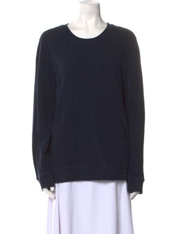 A.p.c. Tops Scoop Neck Long Sleeve Sweatshirt L