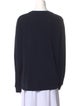 A.P.C. Scoop Neck Long Sleeve Sweatshirt