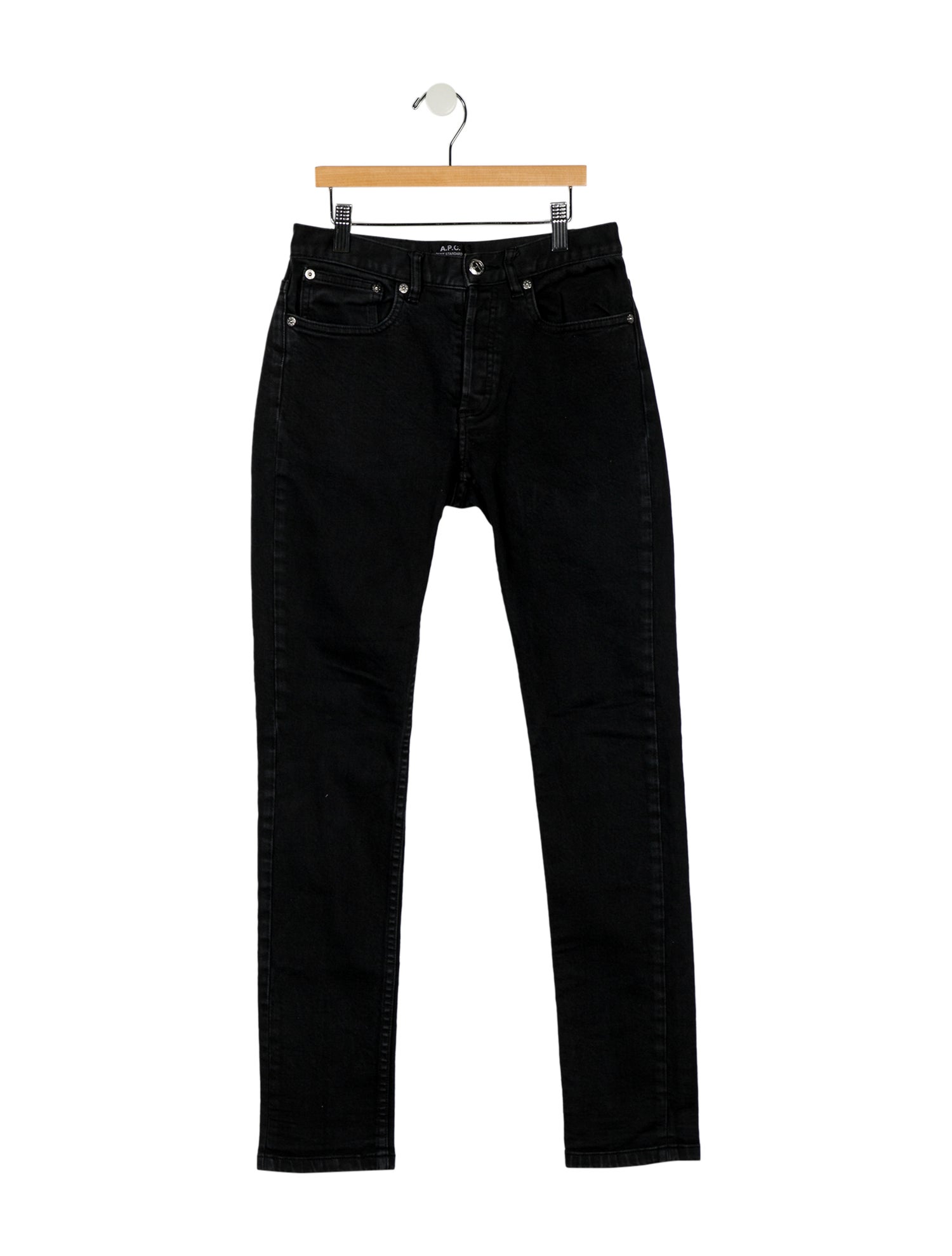 A.P.C. Mid-Rise Straight Leg Jeans