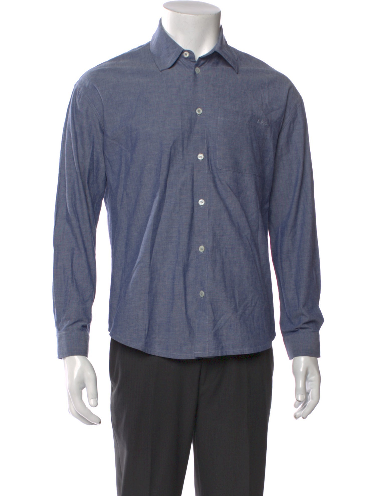 A.P.C. Long Sleeve Dress Shirt