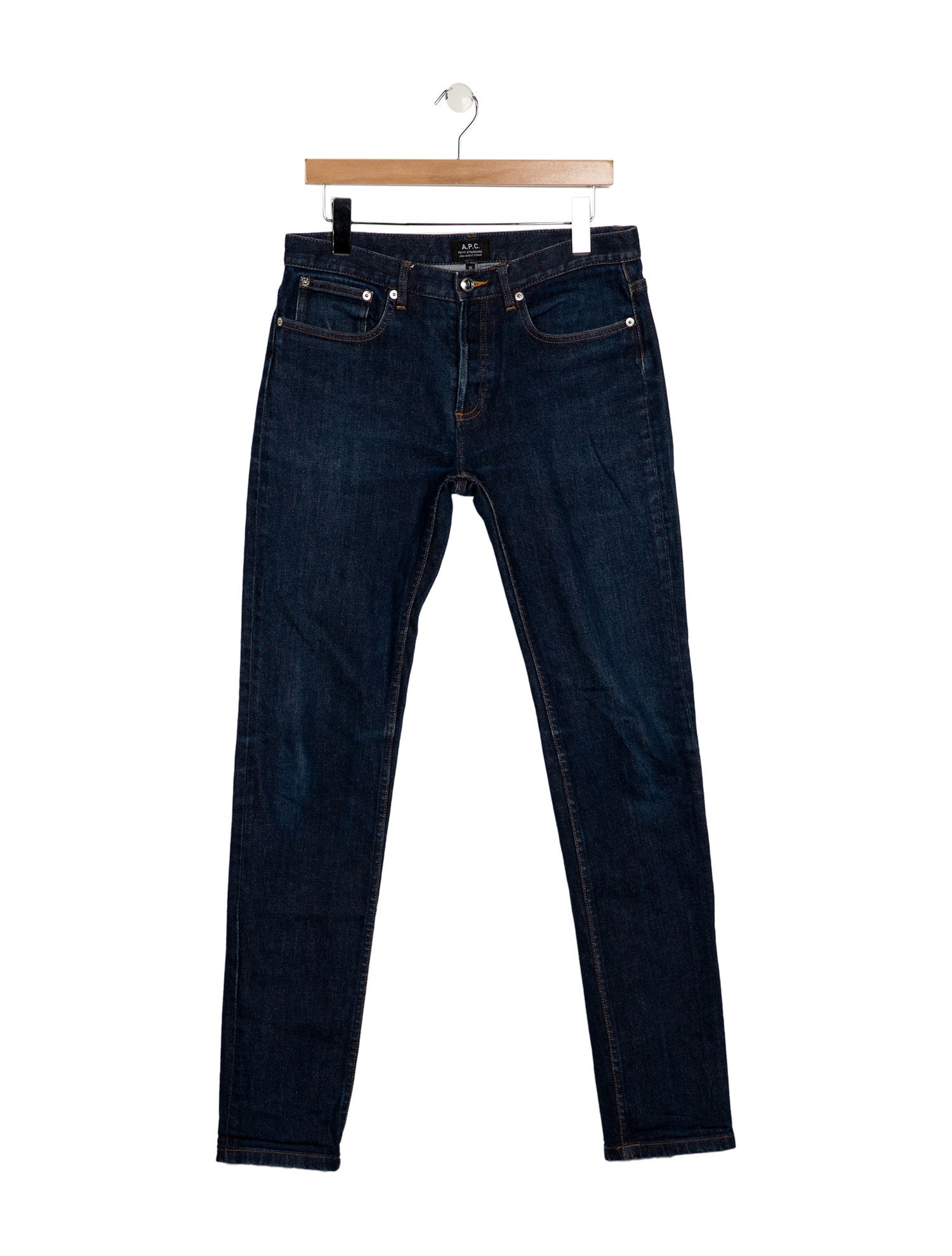A.P.C. Mid-Rise Straight Leg Jeans