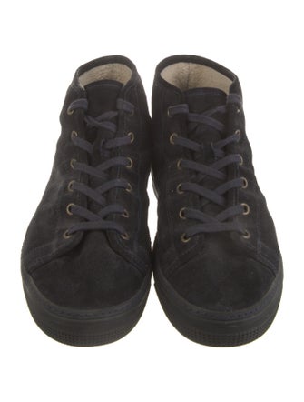 A.P.C. Suede Printed Sneakers