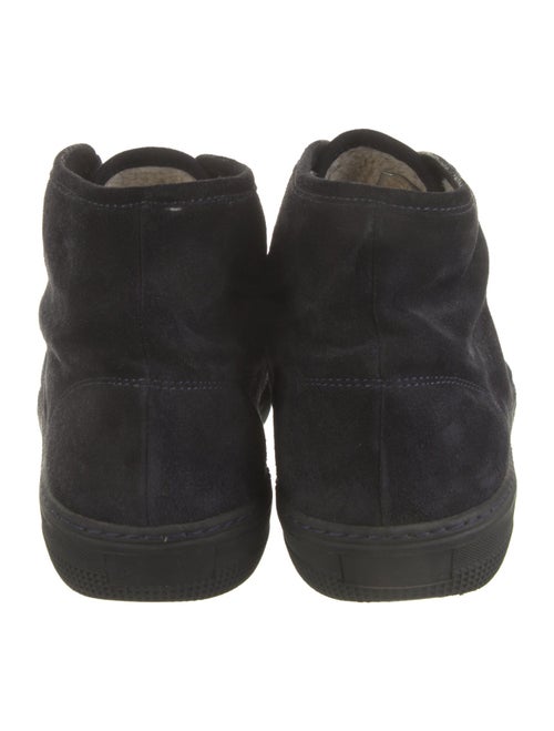 A.P.C. Suede Printed Sneakers