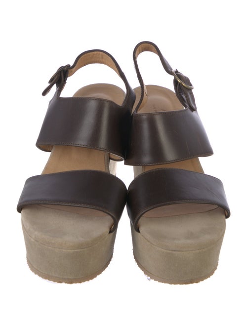 A.P.C. Leather Espadrilles