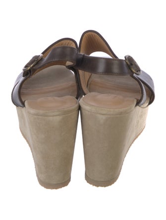 A.P.C. Leather Espadrilles