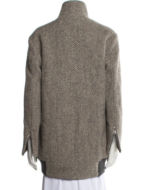 A.P.C. Virgin Wool Striped Coat