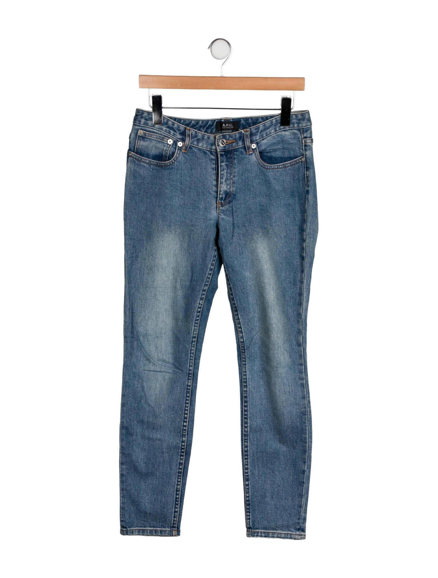A.P.C. Low-Rise Skinny Leg Jeans