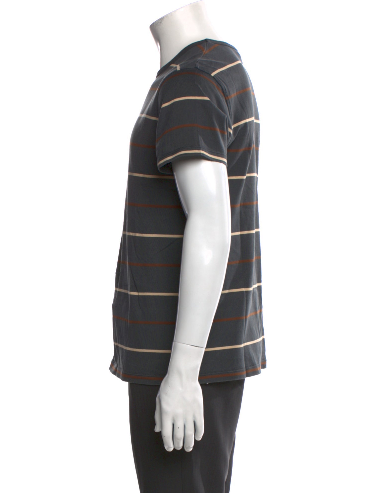 A.P.C. Striped Crew Neck T-Shirt