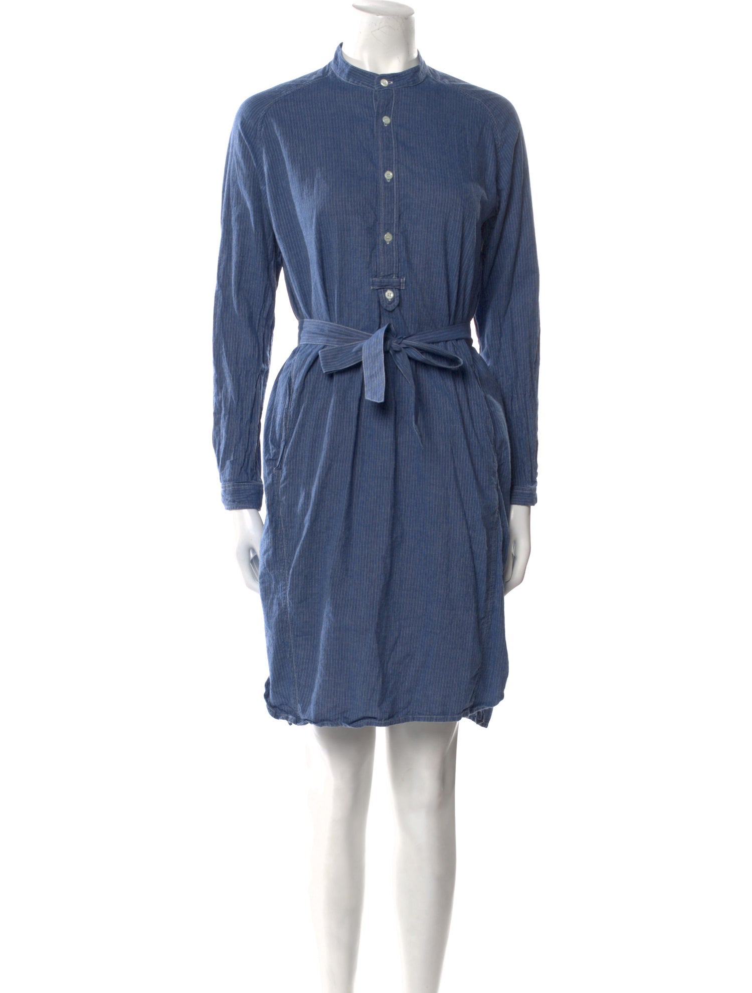 A.P.C. Mock Neck Mini Dress