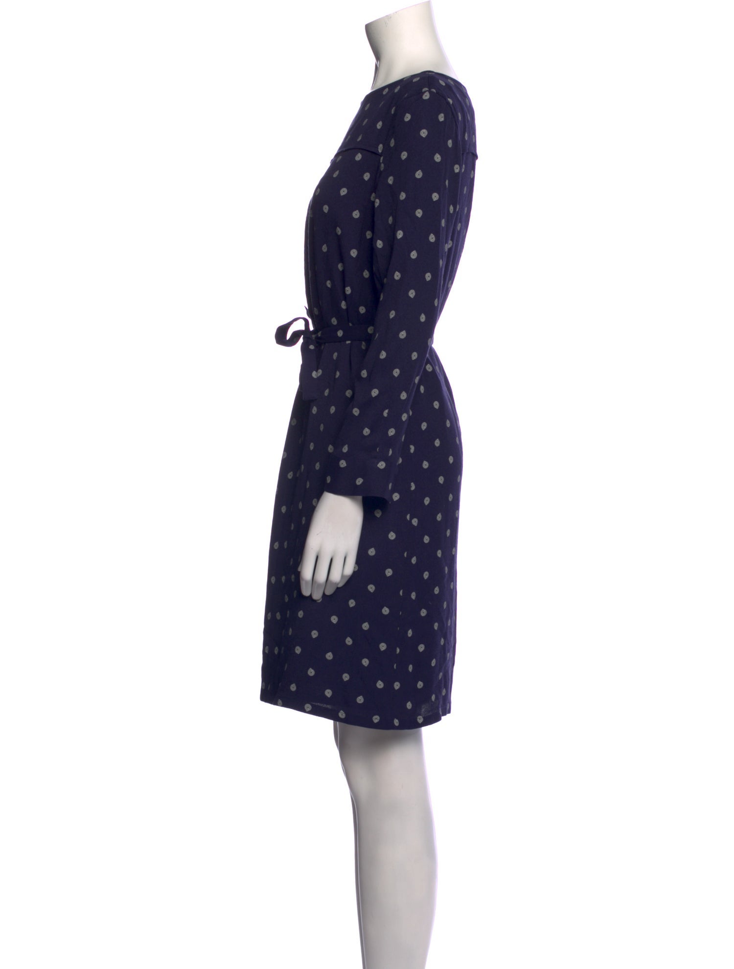 A.P.C. Polka Dot Print Mini Dress