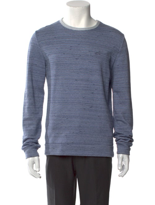 A.P.C. Striped Scoop Neck Sweatshirt