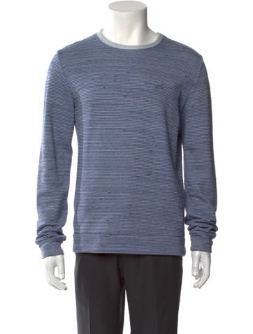 A.p.c. Sweatshirts & Hoodies Striped Scoop Neck Sweatshirt S