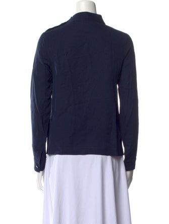 A.P.C. Linen Mock Neck Sweatshirt