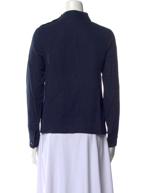 A.P.C. Linen Mock Neck Sweatshirt