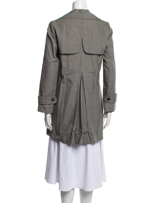 A.P.C. Plaid Print Peacoat