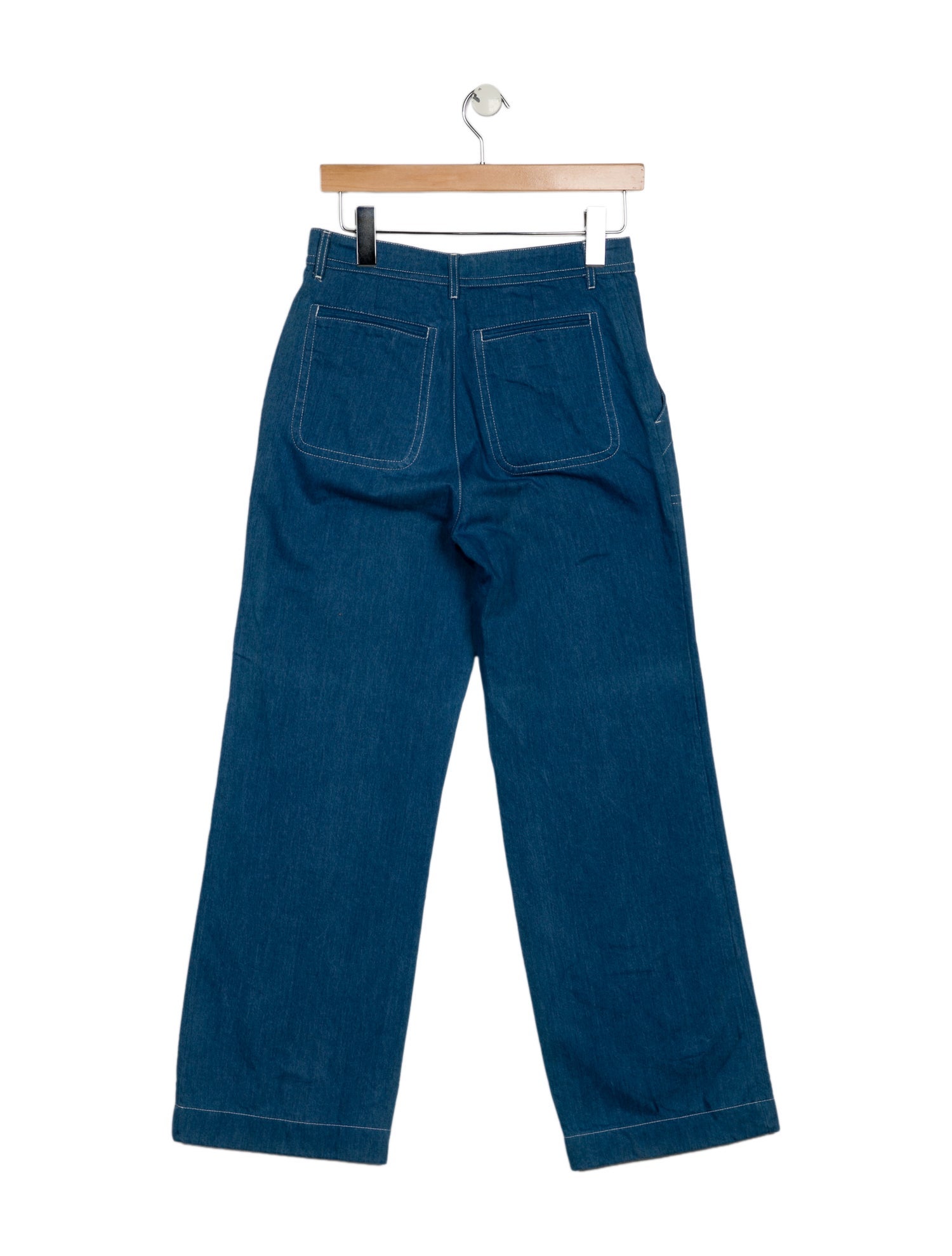 A.P.C. Mid-Rise Wide Leg Jeans
