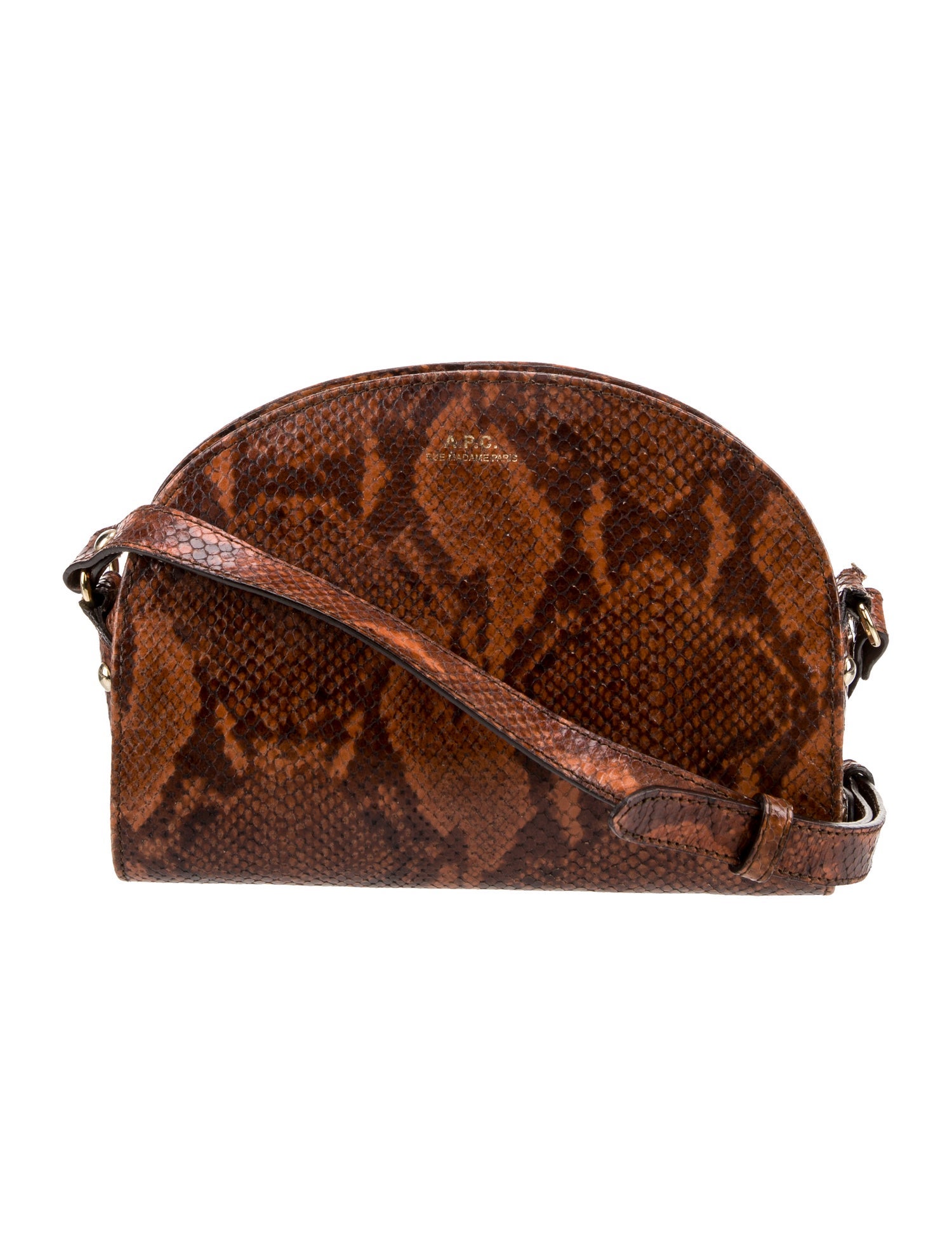 A.P.C. Leather Crossbody Bag w/ Tags